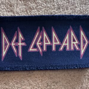 DEF LEPPARD - Parche 10x4,5