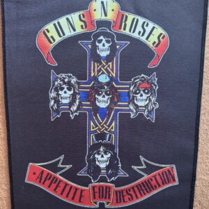 GUNS N ROSES - Parche espalda 36x30