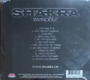SHAKRA – Invincible vista alternativa