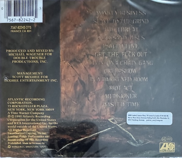 SKID ROW - Slave to the grind - Imagen 2