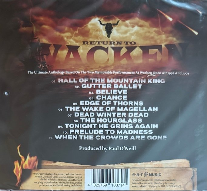 SAVATAGE - Return to Wacken - Imagen 2