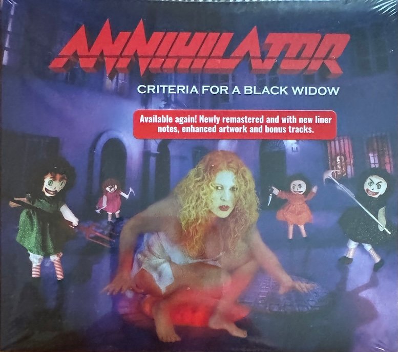 ANNIHILATOR - Criteria for a black widow